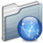 Sites Folder graphite Icon